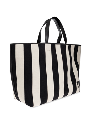 Ami Alexandre Mattiussi cream ‘Ami de Coeur’ Shopper Bag 5