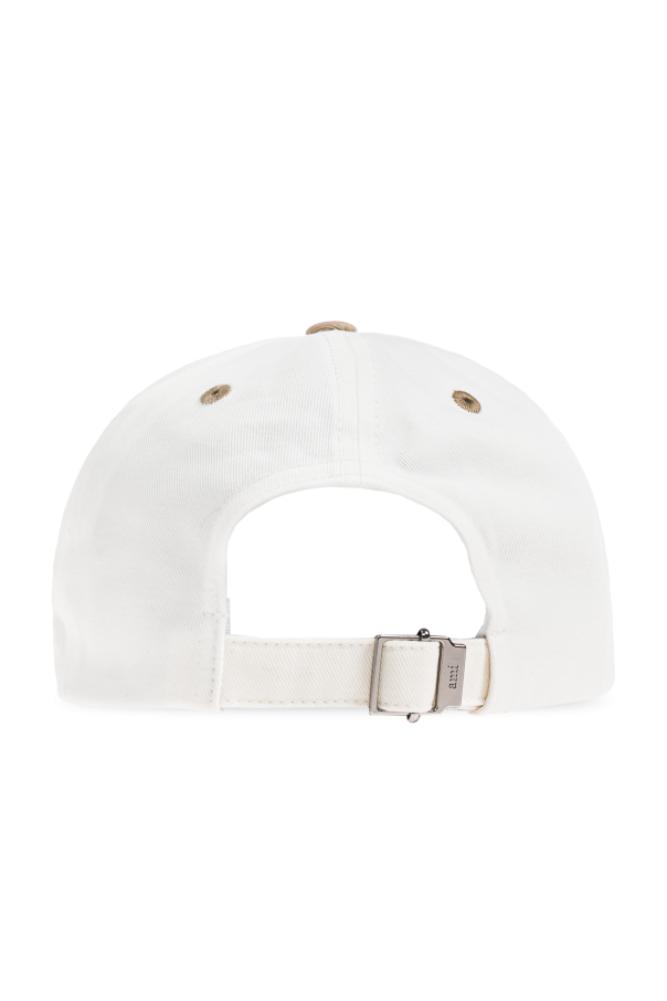 Ami Alexandre Mattiussi WHITE Baseball cap 4