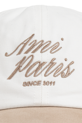 Ami Alexandre Mattiussi WHITE Baseball cap 5