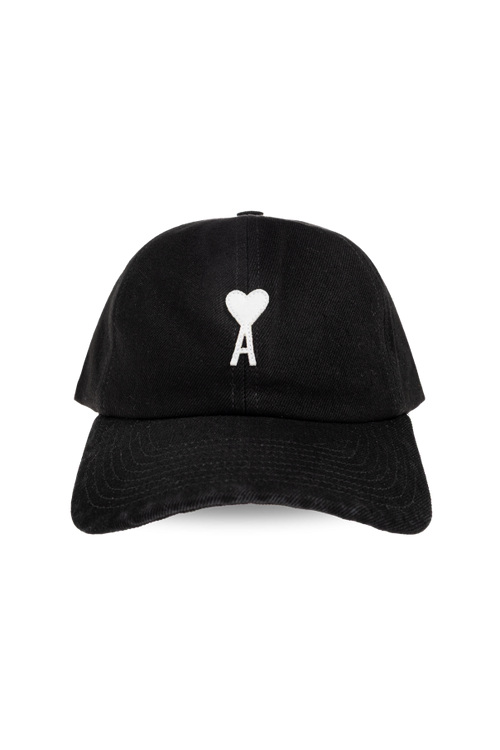 Ami Alexandre Mattiussi BLACK Baseball cap 1
