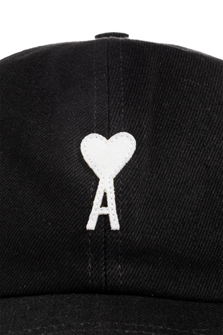 Ami Alexandre Mattiussi BLACK Baseball cap 5