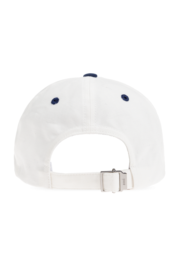 Ami Alexandre Mattiussi WHITE Baseball cap 4