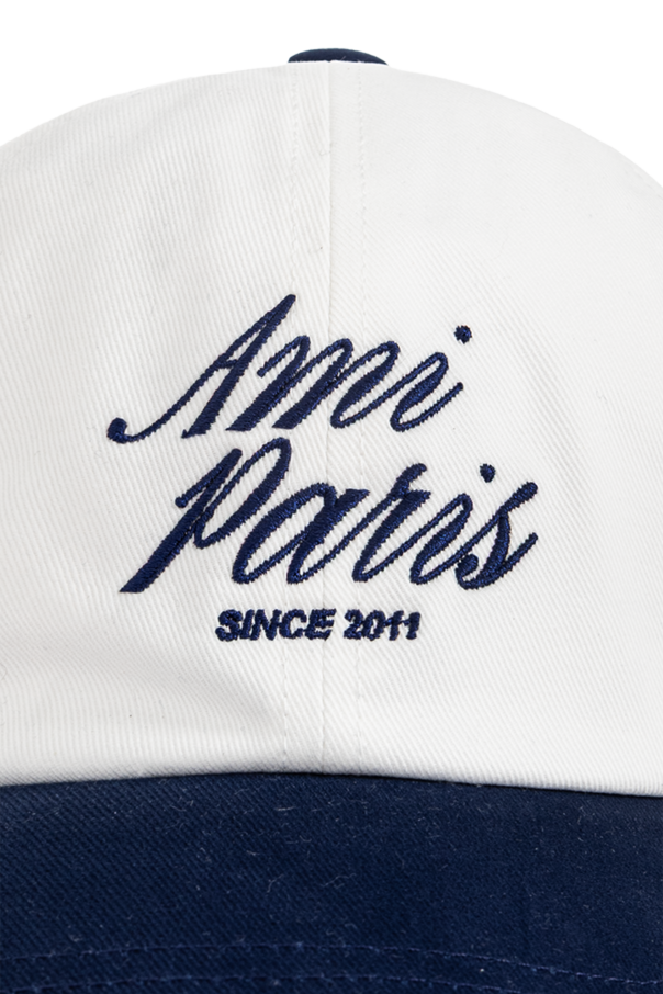 Ami Alexandre Mattiussi WHITE Baseball cap 5