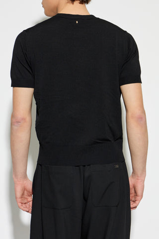 Ami Alexandre Mattiussi BLACK Crew neck T-shirt 4
