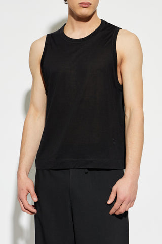 Ami Alexandre Mattiussi BLACK Sleeveless T-shirt 3