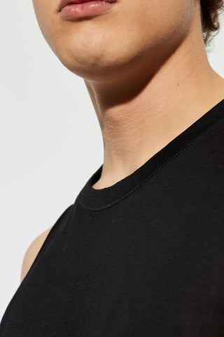 Ami Alexandre Mattiussi BLACK Sleeveless T-shirt 5