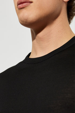 Ami Alexandre Mattiussi BLACK Crew neck T-shirt 5