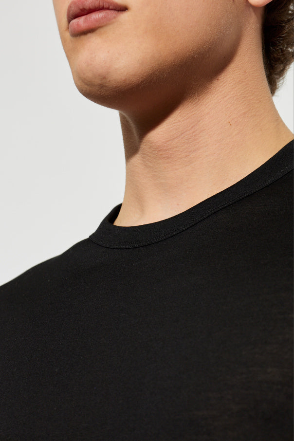 Ami Alexandre Mattiussi BLACK Crew neck T-shirt 5