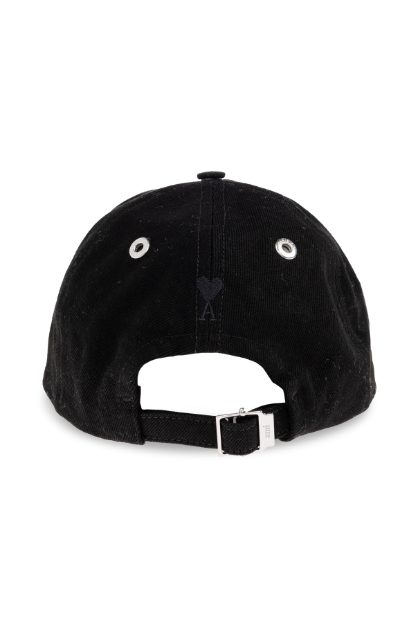 Ami Alexandre Mattiussi BLACK Baseball cap 4