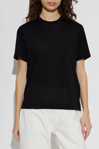 Ami Alexandre Mattiussi BLACK T-shirt with embroidered logo 3