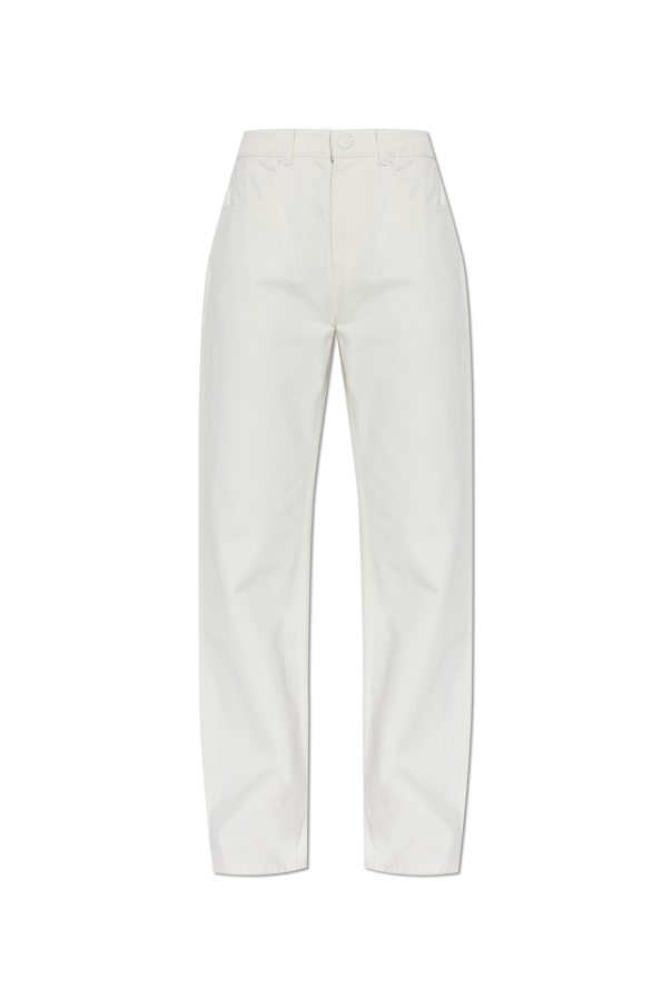 Ami Alexandre Mattiussi WHITE Straight-leg jeans 1