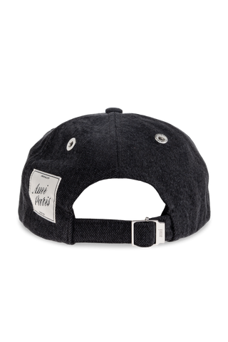 Ami Alexandre Mattiussi BLACK Baseball cap 4