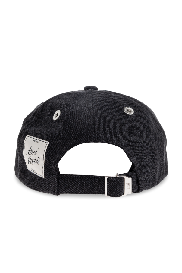 Ami Alexandre Mattiussi BLACK Baseball cap 4