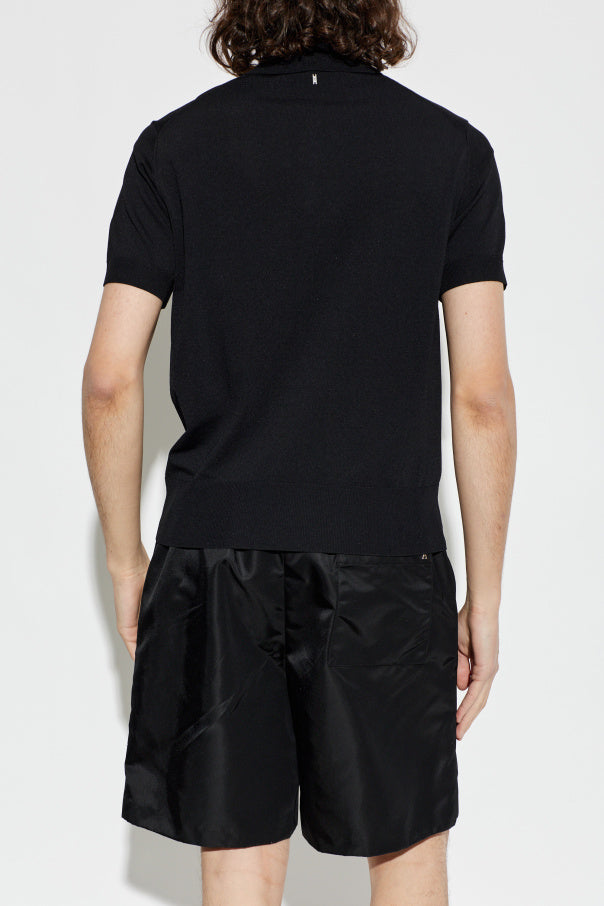 Ami Alexandre Mattiussi BLACK Polo 4
