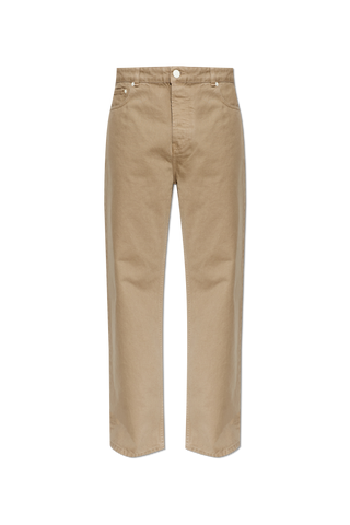 Ami Alexandre Mattiussi BROWN Wide-leg jeans 1