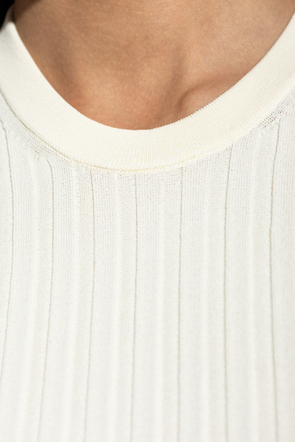 Ami Alexandre Mattiussi cream Pleated top 5