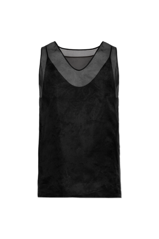 Ami Alexandre Mattiussi BLACK Silk top 1