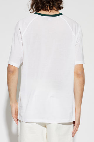 Ami Alexandre Mattiussi WHITE T-shirt with embroidered logo 4