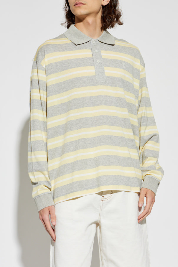 Ami Alexandre Mattiussi GREY Long sleeve polo 3
