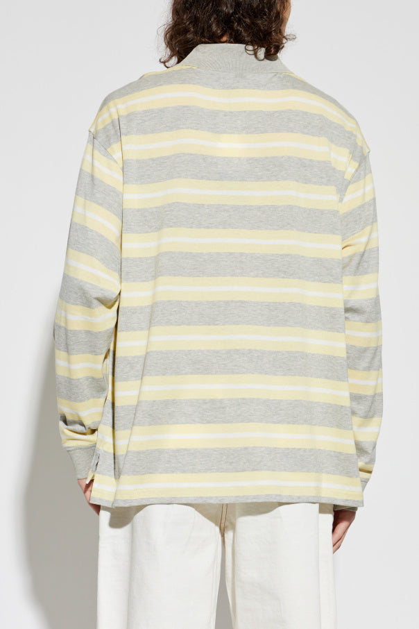 Ami Alexandre Mattiussi GREY Long sleeve polo 4