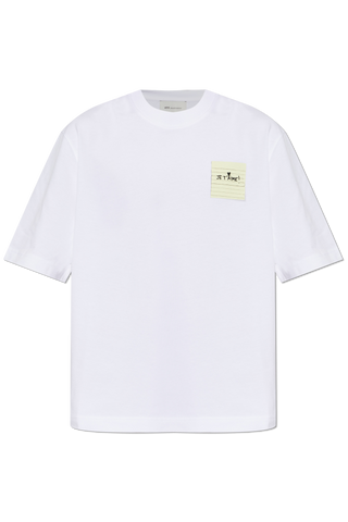 Ami Alexandre Mattiussi WHITE T-shirt with print 1