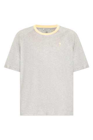 Ami Alexandre Mattiussi GREY T-shirt with embroidered logo 1