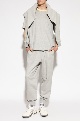 Ami Alexandre Mattiussi GREY T-shirt with embroidered logo 2
