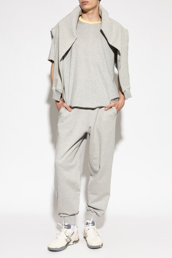 Ami Alexandre Mattiussi GREY T-shirt with embroidered logo 2