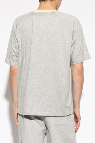 Ami Alexandre Mattiussi GREY T-shirt with embroidered logo 4