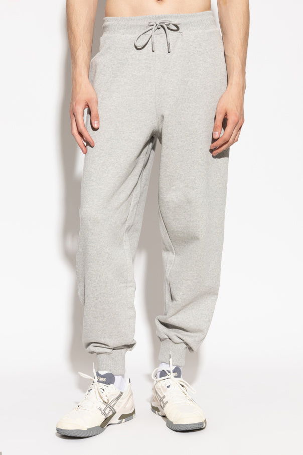 Ami Alexandre Mattiussi GREY Sweatpants with embroidered logo 3