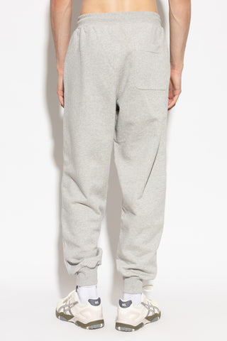 Ami Alexandre Mattiussi GREY Sweatpants with embroidered logo 4