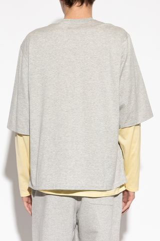 Ami Alexandre Mattiussi GREY Long-sleeve T-shirt 4