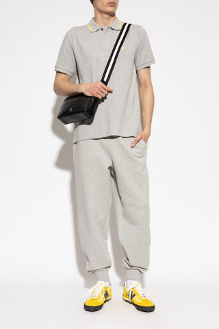 Ami Alexandre Mattiussi GREY Polo with embroidered logo 2
