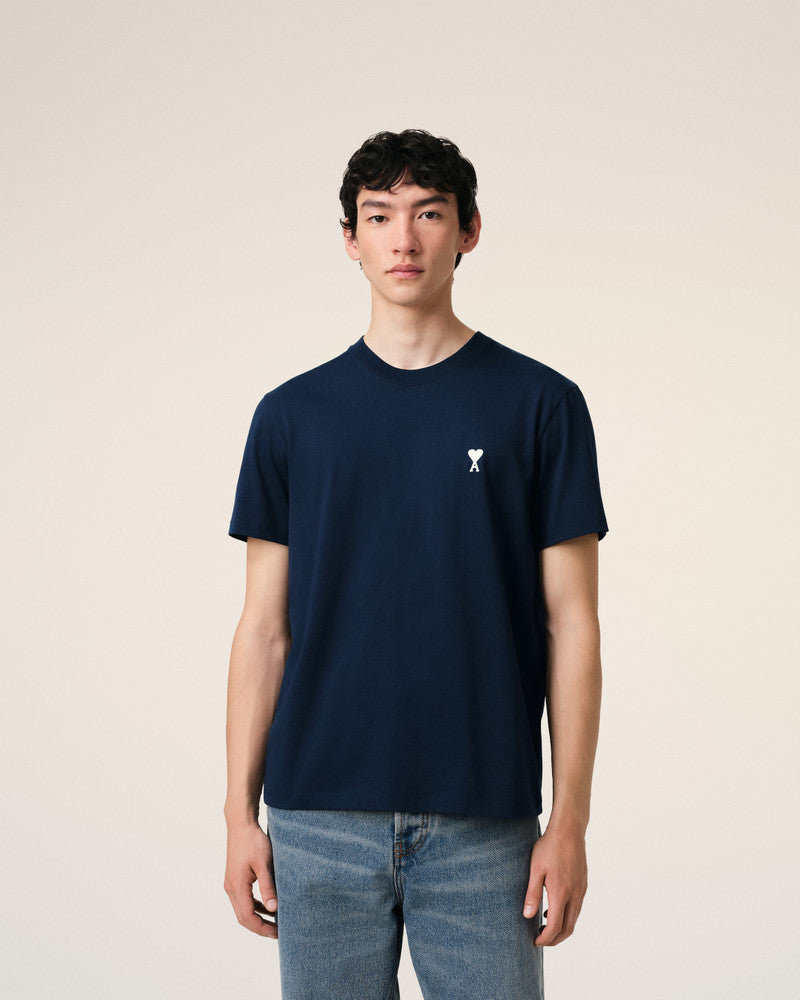 ami-paris-t-shirt-ami-de-coeur-navy-ss25-FTS060-724-430