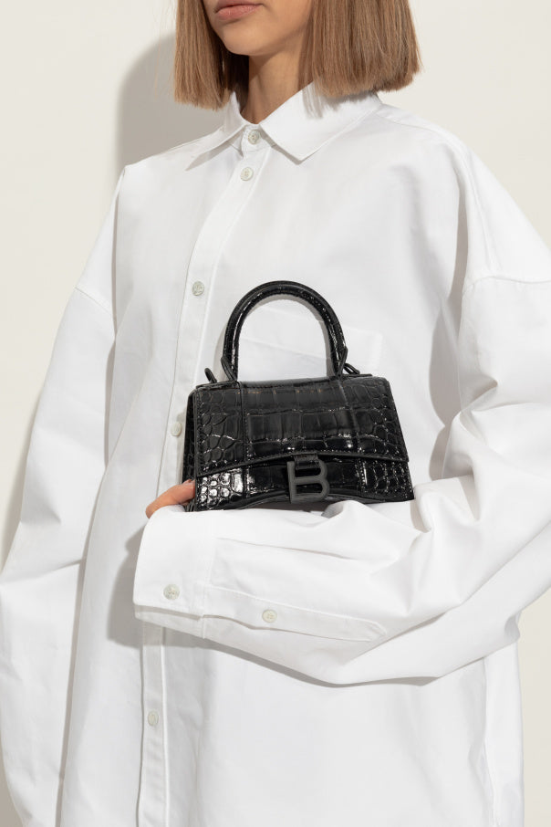 Balenciaga BLACK ‘Hourglass XS’ shoulder bag 2