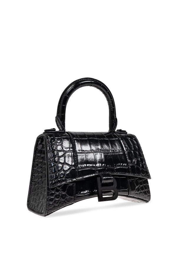 Balenciaga BLACK ‘Hourglass XS’ shoulder bag 4