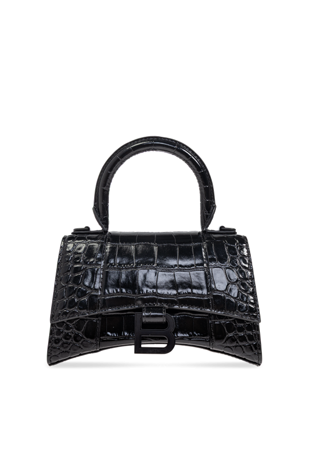 Balenciaga BLACK ‘Hourglass XS’ shoulder bag 7