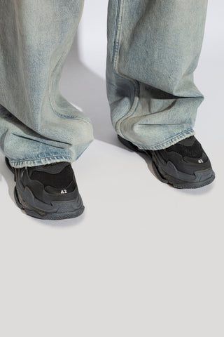 Balenciaga BLACK ‘Triple S’ sneakers 2