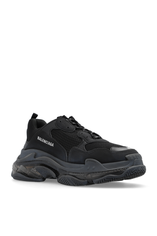 Balenciaga BLACK ‘Triple S’ sneakers 4