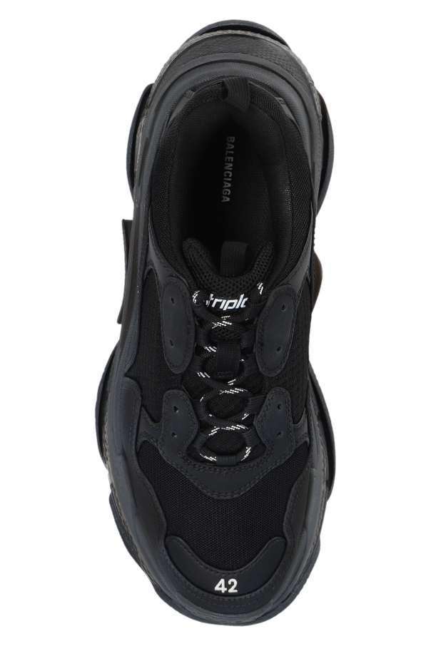 Balenciaga BLACK ‘Triple S’ sneakers 6