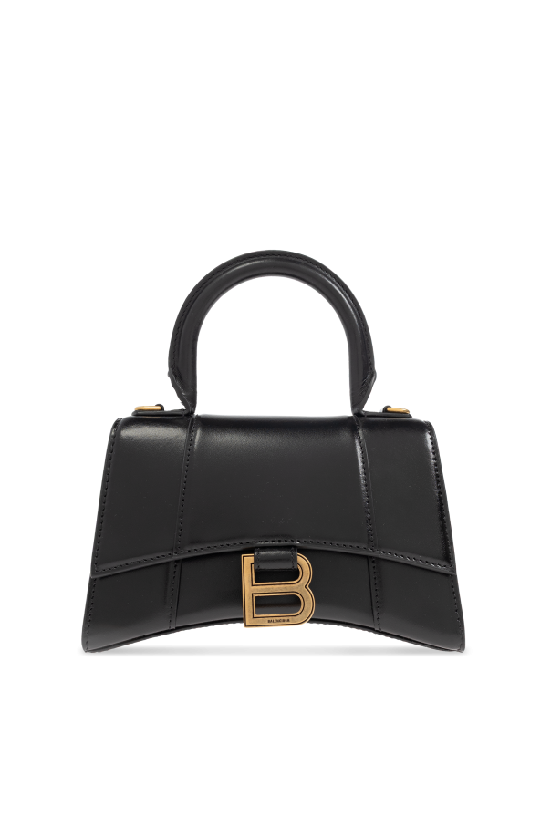 Balenciaga BLACK ‘Hourglass XS’ shoulder bag 7