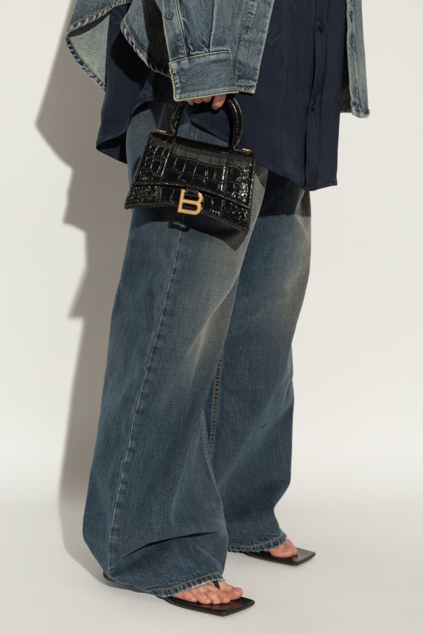 Balenciaga BLACK ‘Hourglass XS’ shoulder bag 2