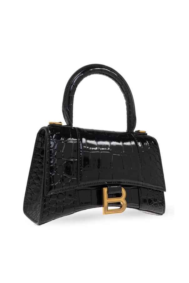 Balenciaga BLACK ‘Hourglass XS’ shoulder bag 4