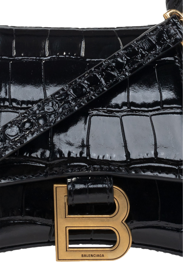 Balenciaga BLACK ‘Hourglass XS’ shoulder bag 6