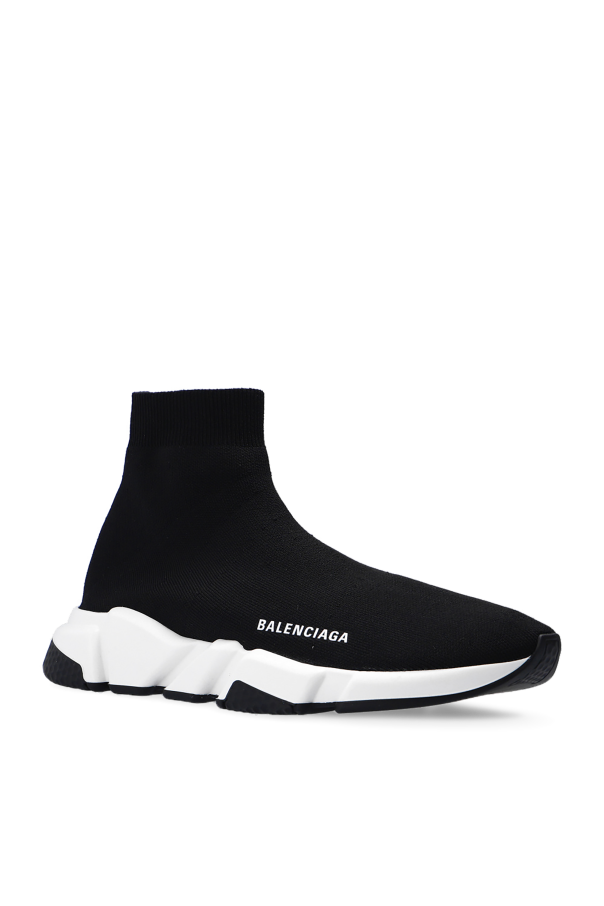 Balenciaga BLACK ‘Speed LT’ sock sneakers 4