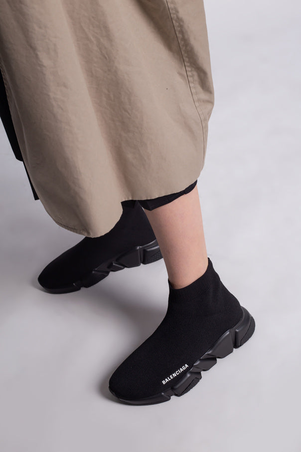 Balenciaga BLACK ‘Speed LT’ sock sneakers 2
