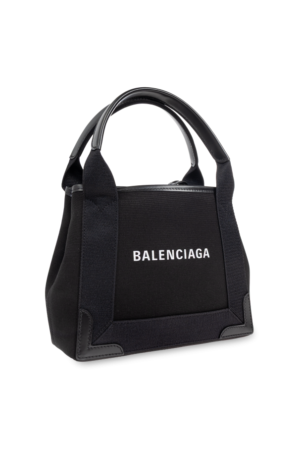 Balenciaga BLACK ‘Navy Cabas’ shoulder bag 4