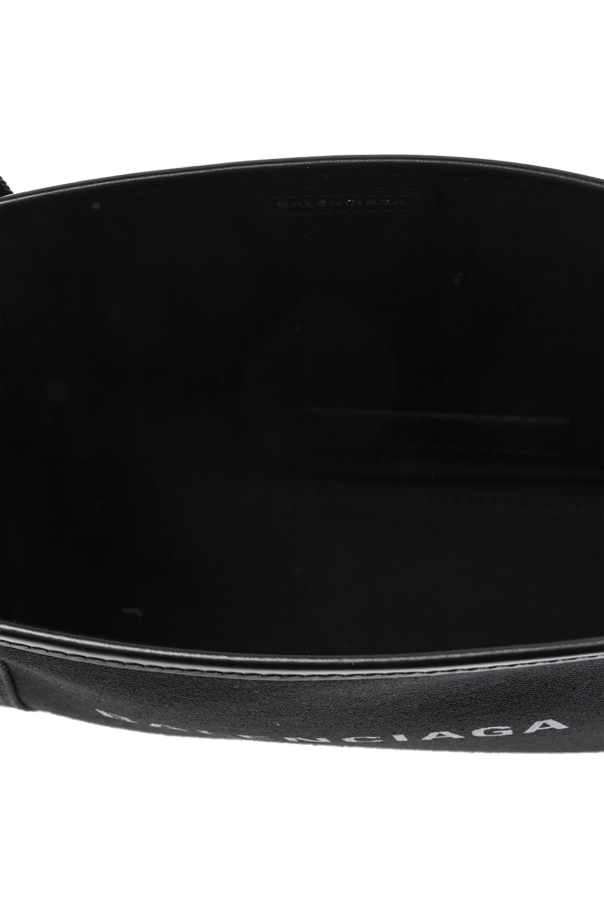 Balenciaga BLACK ‘Navy Cabas’ shoulder bag 5