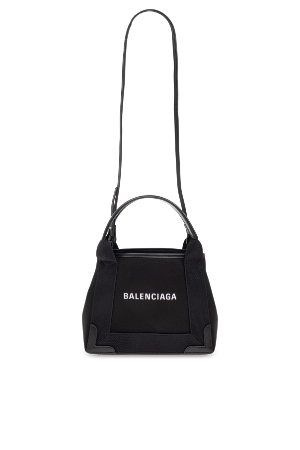 Balenciaga BLACK ‘Navy Cabas’ shoulder bag 7