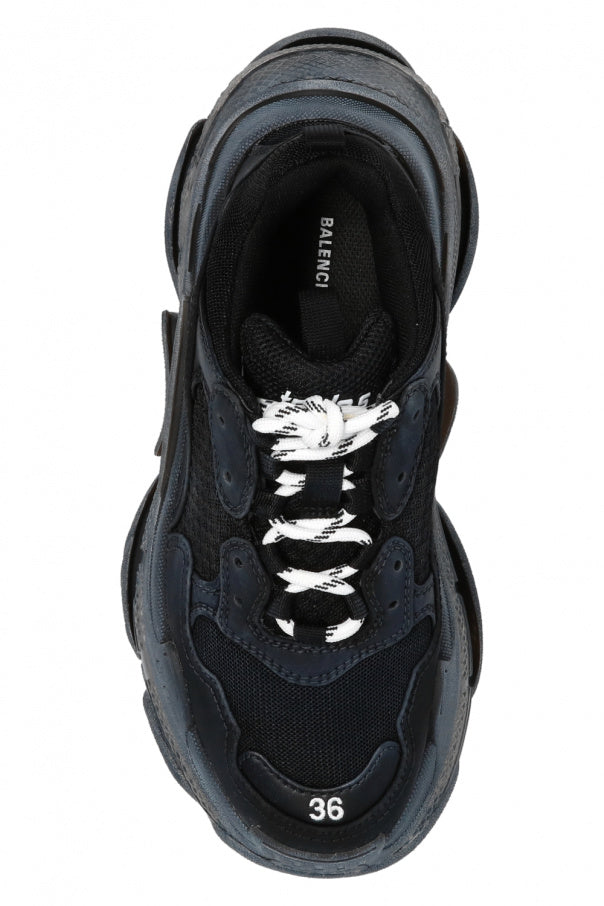 Balenciaga BLACK ‘Triple S’ sneakers 6